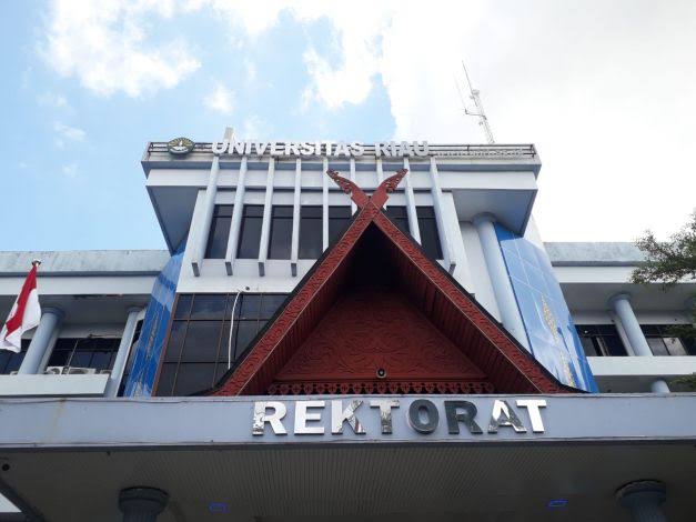 Gedung Rektorat Unri.(foto: int)